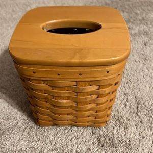 Longaberger tissue basket